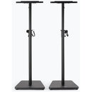 On-Stage Wood Studio Monitor Stands (Black, Pair)