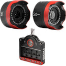 GLOBAL DYNAMICS UNITED Armored RF 16mm & 50mm Autofocus Lens Bundle with 40mm Touch & Go Baseplate