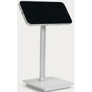 LAB22 Magnetic Phone Stand with Dual Wireless Charging (White)