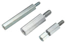 WURTH ELEKTRONIK 971250481 Standoff, Steel, M4, Hex Male-Female, 25 mm, 33 mm