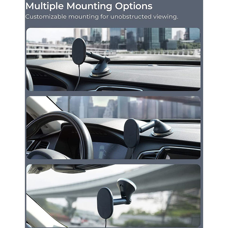 iOttie Velox Magnetic Wireless Charging Dash and Windshield Mount