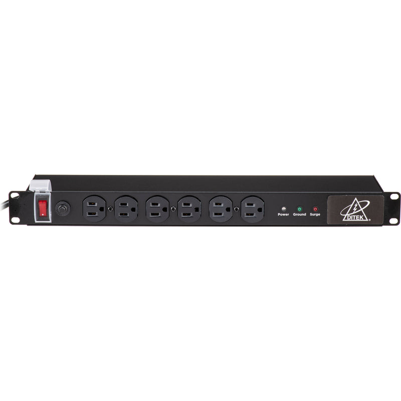 DITEK Rack Mount AC Power Surge Protector