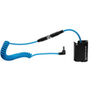 Kondor Blue DC 2.1mm to DMW-BLK22 Dummy Battery Cable for Lumix GH7, GH6, S5II & S5IIX