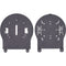 PTZOptics Large Universal Ceiling Mount for PTZ Cameras (Black)