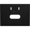 PTZOptics Large Universal Rounded Nose Wall Mount (Black)