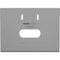 PTZOptics Large Universal Rounded Nose Wall Mount (White)