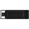 Kingston 256GB DataTraveler 70 USB 3.2 Gen 1 Type-C Flash Drive