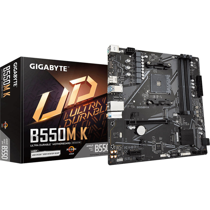 Gigabyte B550M K AM4 Micro-ATX Motherboard