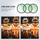 Neewer Star Filter Kit (58mm, 3-Piece)