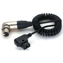 DigitalFoto Solution Limited Coiled D-Tap to Neutrik XLR 3-Female Power Cable for SmallHD Cine 24 Monitor (13 to 19")