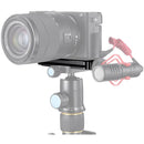 DigitalFoto Solution Limited DF-8131 Arca-Type Standard Vertical Baseplate with Cold Shoe Mount