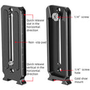 DigitalFoto Solution Limited DF-8131 Arca-Type Standard Vertical Baseplate with Cold Shoe Mount