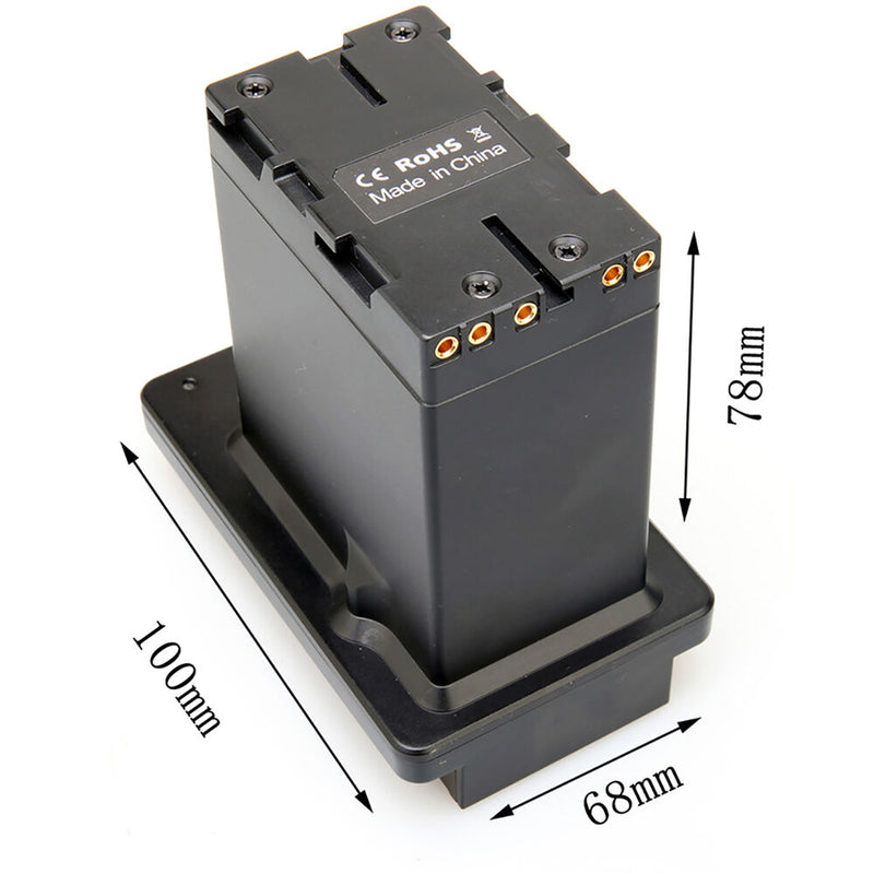 DigitalFoto Solution Limited V-Mount to BP-U Dummy Battery (3.07" Thickness)