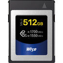 Wise Advanced 512GB CFX-B Series Mark II CFexpress Type B Memory Card