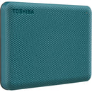 Toshiba 1TB Canvio Advance USB-A 3.2 Gen 1 Portable Hard Drive (Green)
