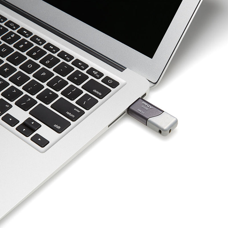 PNY 512GB Turbo Attache 3 USB 3.2 Gen 1 Flash Drive