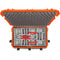 Nanuk 962 Wheeled Hard Case with Interior Dividers (Orange)