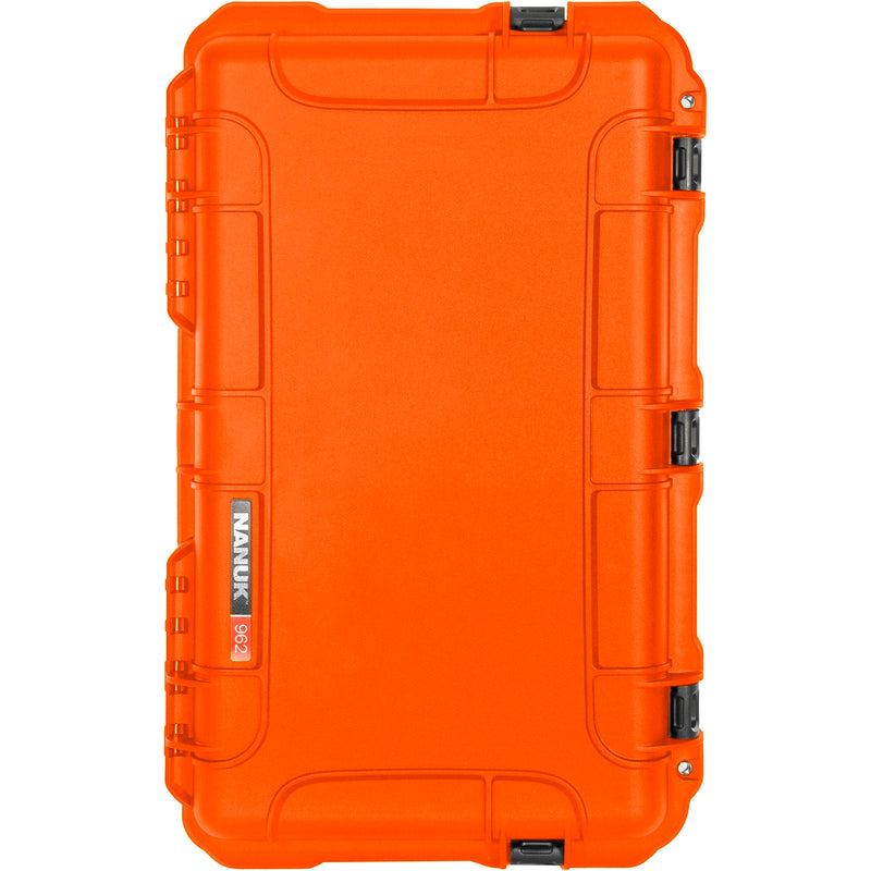 Nanuk 962 Wheeled Hard Case with Interior Dividers (Orange)