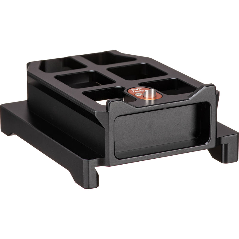 Bright Tangerine LeftField 3 KASBAH Shoulder Pad ARRI Dovetail Riser