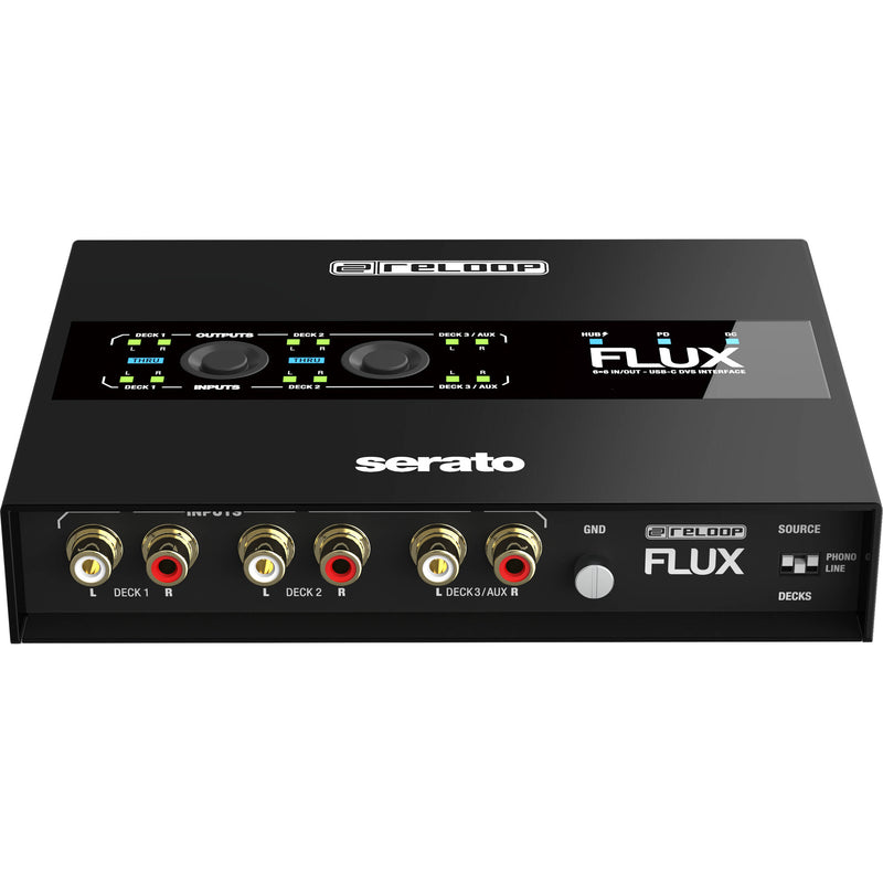 Reloop Flux 6x6 USB-C DVS Interface for Serato DJ Pro