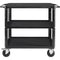 ConeCarts Small 3-Shelf Workstation Cart