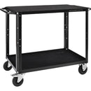 ConeCarts Large 2-Shelf Workstation Cart