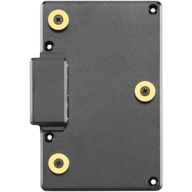 Teradek Single Battery Plate for Bolt 4K, Bolt 6, Serv 4K (Male, Gold Mount)