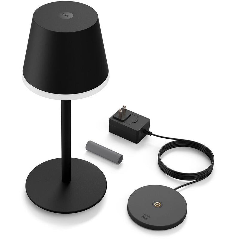 Philips Hue Go Portable Table Lamp (Black)