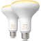 Philips Hue BR30 Bulb (White Ambiance, 2-Pack)