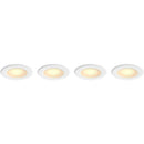 Philips Hue 5/6" Recessed Downlight (White Ambiance, 4-Pack)