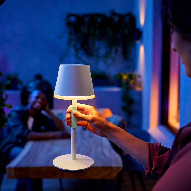 Philips Hue Go Portable Table Lamp (White)