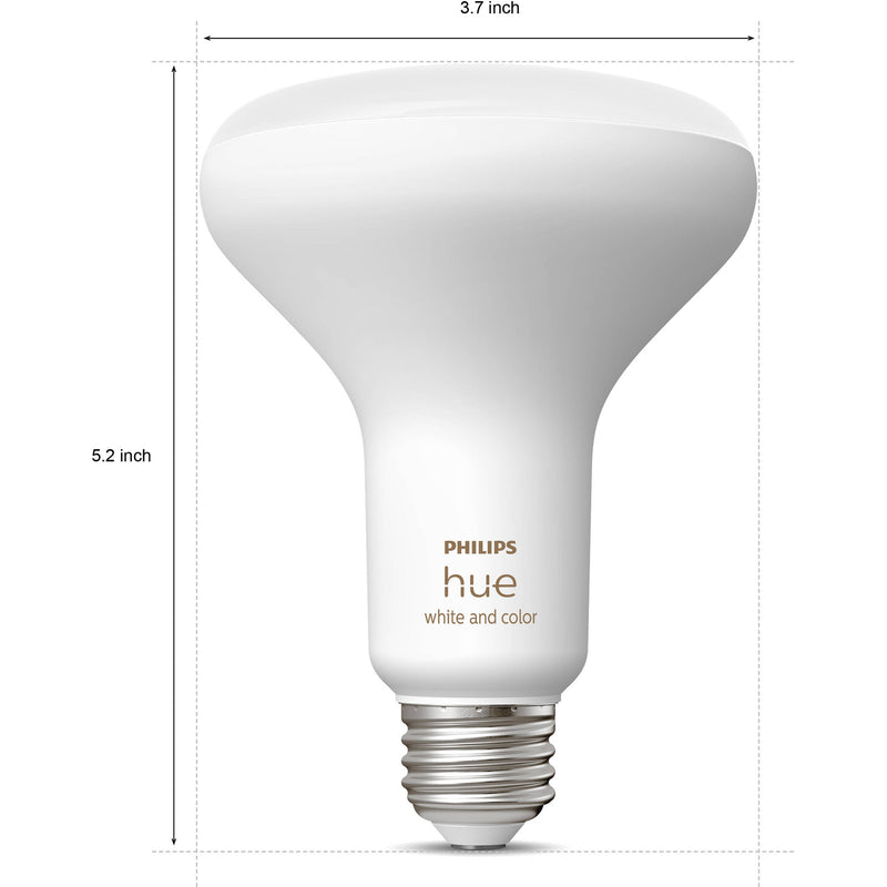 Philips Hue BR30 Bulb (White & Color Ambiance, 2-Pack)