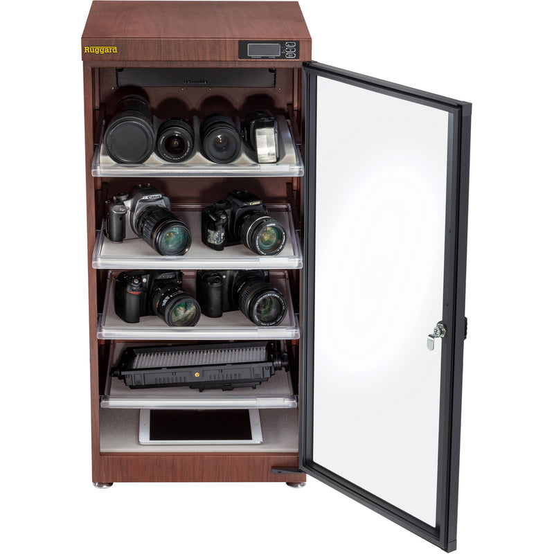 Ruggard EDC-125LC-WO Electronic Dry Cabinet (Weathered Oak, 125L)