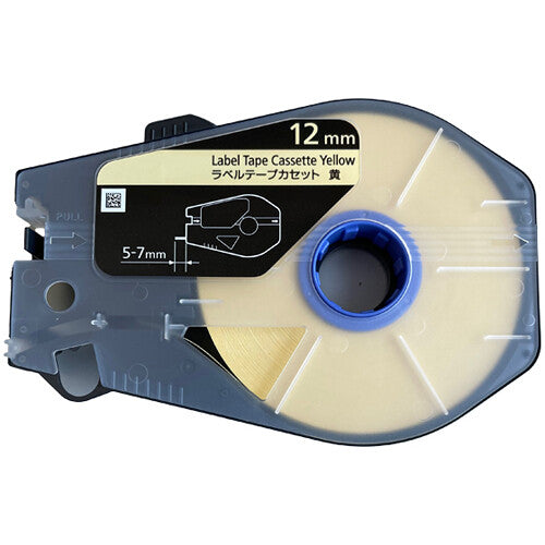 Canon Yellow Label Tape Cassettes for MK3000 and MK5000 (12 x 30mm, 3-Pack)
