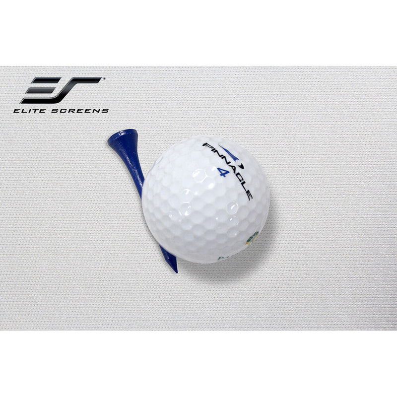 Elite Screens Designer Cut Series 16:9 Projection Screen with ImpactWhite A4K (6.6 x 12')