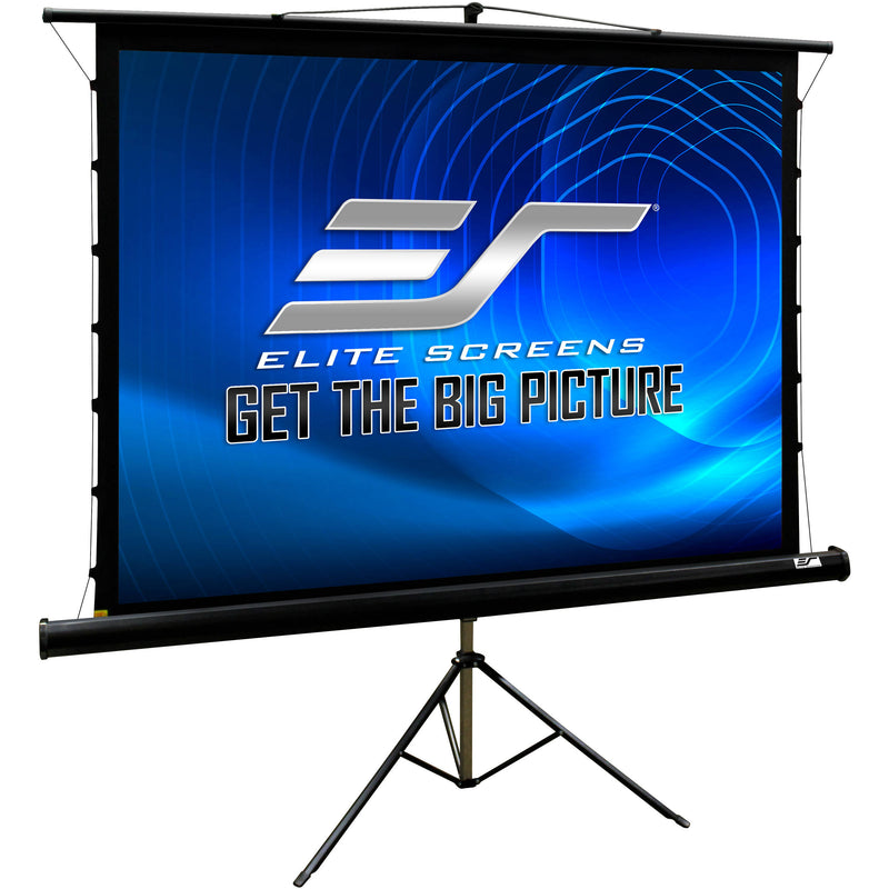 Elite Screens Tripod Tab-Tension CineGrey 5D Series Projection Screen (135")