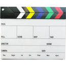 Cavision Next-Gen Production Slate with Color Clapper Sticks (European Style, Color)