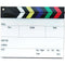 Cavision Next-Gen Production Slate with Color Clapper Sticks (American Style, Color)
