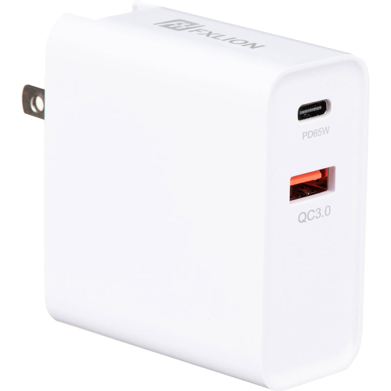 Fxlion 65W USB-A & USB-C Wall Charger