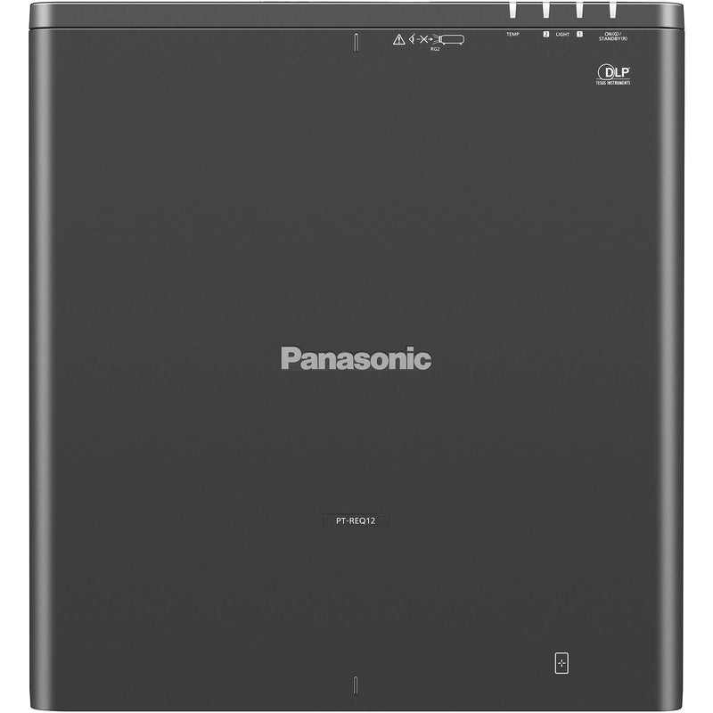 Panasonic PT-REQ10L 10,000-Lumen WUXGA Laser DLP Projector (No Lens, Black)