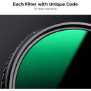 K&F Concept Nano-X Pro Series CPL+ND2-32 Filter (72mm, 1 to 5-Stop)
