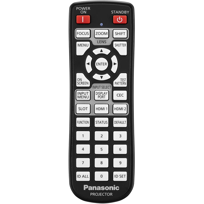 Panasonic PT-REQ10LWU 10,000-Lumen WQUXGA Quad Pixel Drive Laser Projector (White, No Lens)
