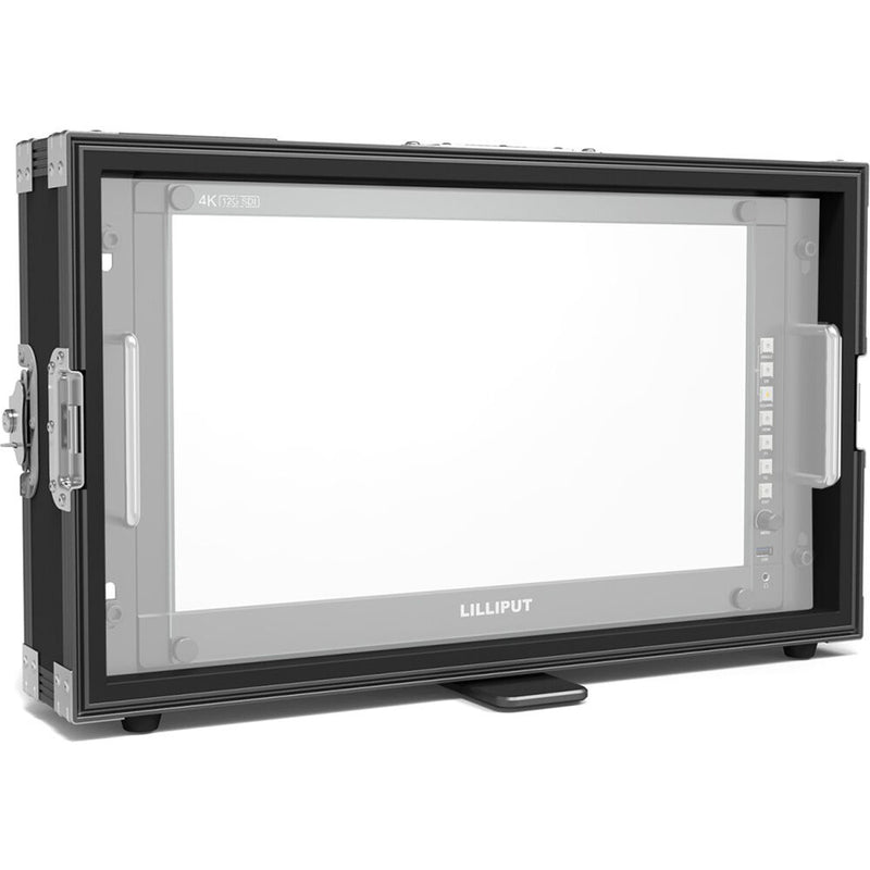 Lilliput Q24 23.6" 12G-SDI/HDMI Broadcast Studio Monitor with Carry On Case (V-Mount)