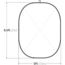 Godox 5 x 6' Collapsible Background (Vintage Wall 2)