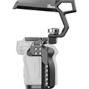 8Sinn Cage for Canon EOS R, R5, R6 and R6 Mark II with Black Raven Top Handle