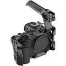 8Sinn Cage for Canon EOS R, R5, R6 and R6 Mark II with Black Raven Top Handle