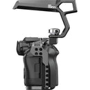 8Sinn Cage for Canon EOS R, R5, R6 and R6 Mark II with Black Raven Top Handle