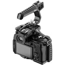 8Sinn Cage with Black Raven Top Handle for Panasonic Lumix S5 II and S5 IIX