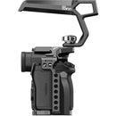 8Sinn Cage with Black Raven Top Handle for Panasonic Lumix S5 II and S5 IIX