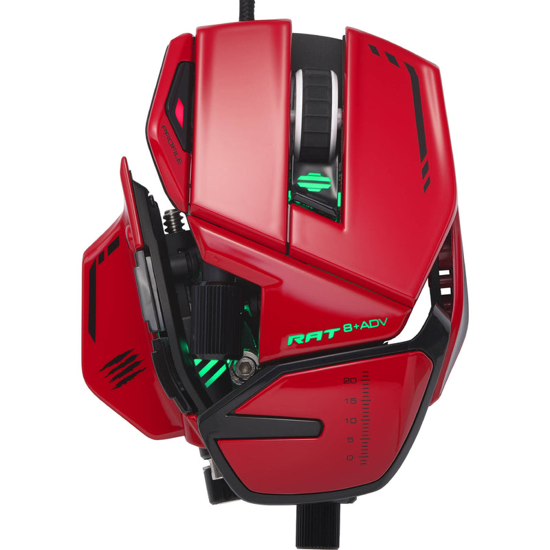 Mad Catz R.A.T. 8+ ADV Mouse (Red)